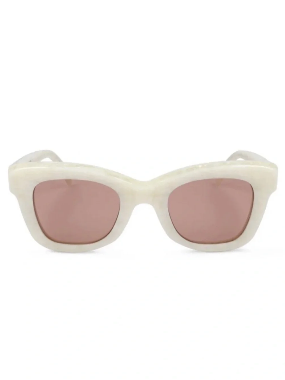 Retrosuperfuture Altura Roccia Sunglasses White Cream UNISEX Handmade Italy